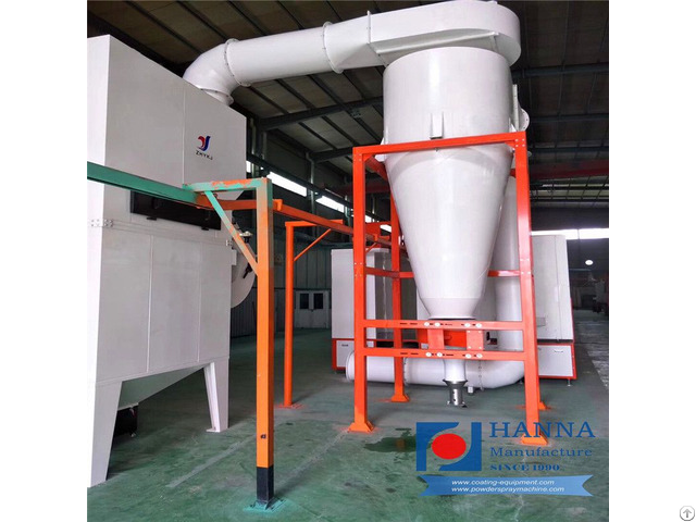 Quality Hanna Metal Cabinets Powder Coated Line With High Recovery Rate Painting Booth