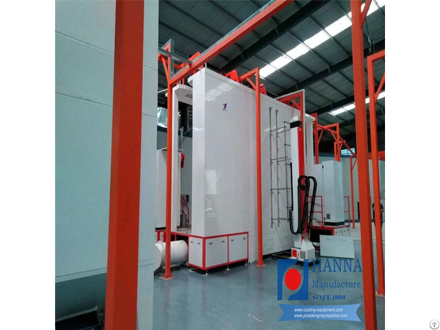 Manufacturer Coating Line Automatic Electric Cabinet Powder Coat Equipment