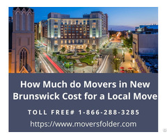 How Much Do Movers In New Brunswick Cost For A Local Move