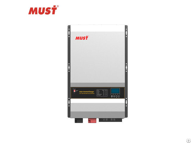 Must Pv35 5kw Solar Inverter Frequency Converter 50hz To 60hz Off Grid 220vac