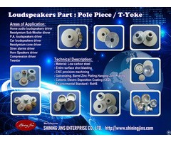 Speakers T Yoke Made In Taiwan