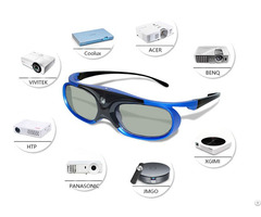 Dlp Glasses With Rechargeable Active Shutter Eyewear For 96 144hz All 3d Projectors