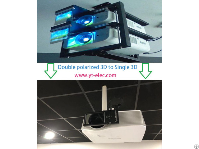 Double Polarized To Single 3d Polarition Modulator Compatible With All Dlp Projecto