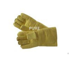 Yellow Kevlar Safety Gloves