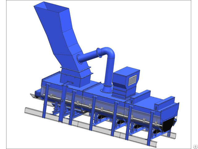 Unpowered Dust Removal Full Sealed Transfer Chute Conveyor Model Sxbmd Dlc