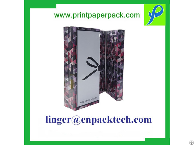 Promotional Custom Fashion Design Cosmetic Cardboard Paper Box