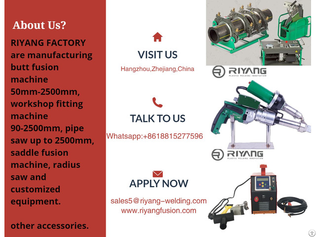 High Quality With 2 Years Warranty Of The Butt Fusion Machine From 50 1200mm Plastic Hdpe Pipes