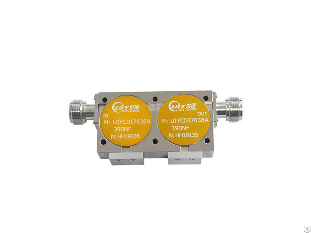 Dual Junction Coaxial Isolator With High Isolation