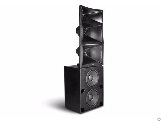 1400w Double 15 Inch Passive Screen System Three Way Pro Sound Cinema Speaker Tc845