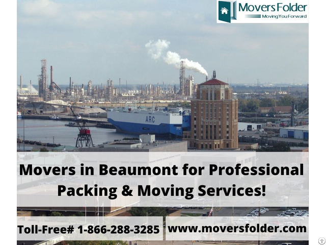 Movers In Beaumont For Professional Packing And Moving Services