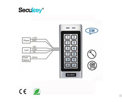 Secukey Waterproof Rfid Door Lock Metal Keypad Reader Access Control