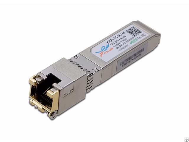 10gbase T Sfp Copper Rj45 Transceiver Optical Module