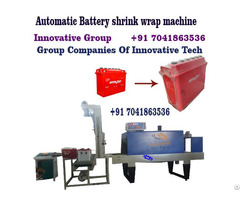 Semi Automatic Battery Shrink Packing Machine
