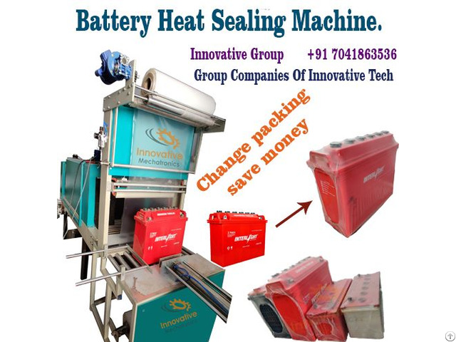 Battery Shrink Wrapping Machine