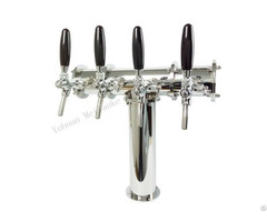 Single Tap Of Beer Towers For Dispensing