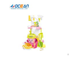 Hot Sale Kids Cleaning Set House Keeping Toy Cleaner With Vacuum