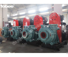 China 8x6 4x3 6x4 Ah Slurry Pumps And Pump Parts Manufacturer