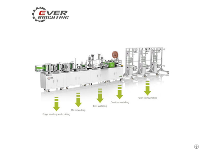 N95 Kn95 Fully Automatic Mask Making Machine Productin Line Eb Dzkn95