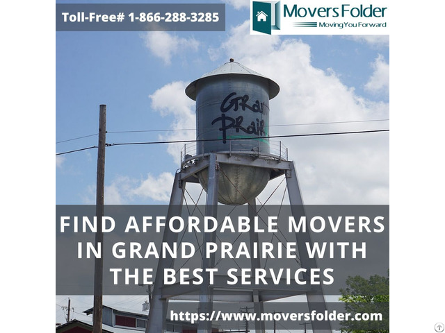 Find Affordable Movers In Grand Prairie With Best Services
