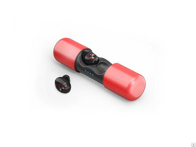 V9 Tws Wireless Earphone With Charging Case Likes Capsule Type