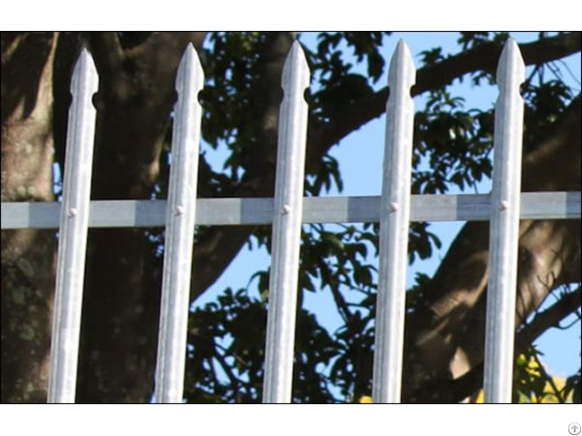 Single Pointed Palisade Fencing