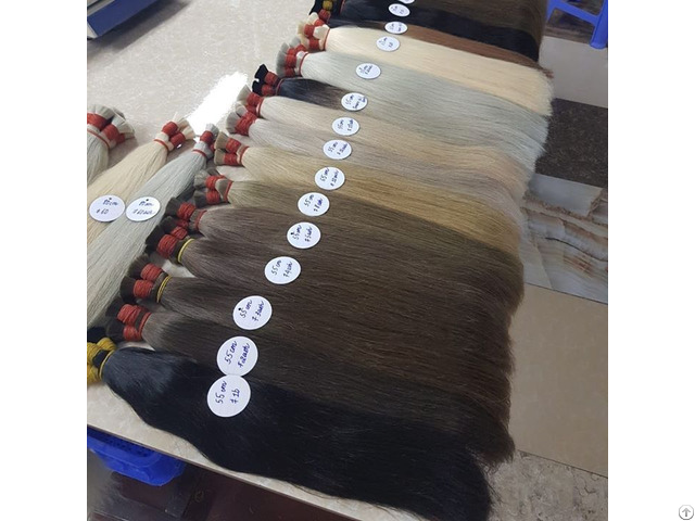 Vietnamese Human Bulk Hair Straight Many Color Best Sell 2020 Top Quality