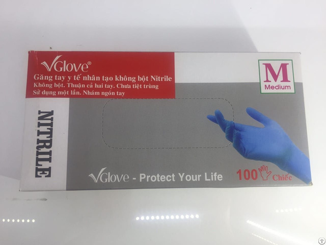 Powder Free Nitrile Gloves For Medical Use