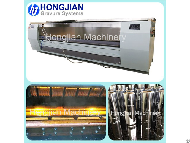 Hongjian Rotogravure Chrome Plating Machine Cylinder Making