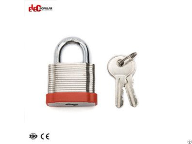 Laminated Steel Shackle Safety Padlocks Ep 8561