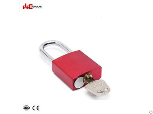 Aluminum Steel Shackle Safety Padlocks Ep 8521a