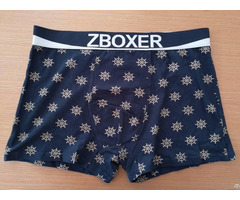 Men S Cotton Printing Boxer Shorts