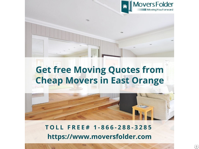 Get Free Moving Quotes From Cheap Movers In East Orange