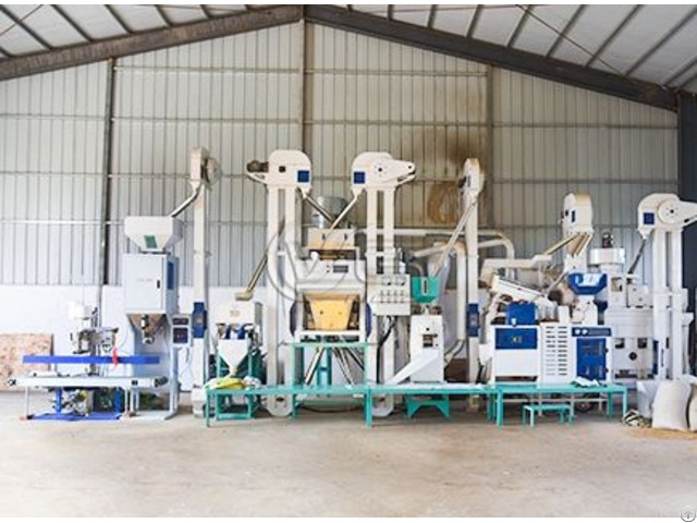 Modern 20t D Rice Mill Plant For Sale