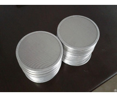 Stainless Steel Filter Disc Mesh