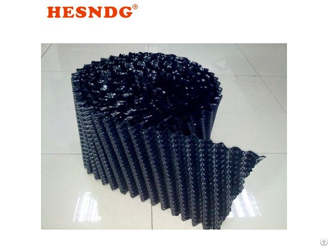 Roll Type Round Counterflow Cooling Tower Fill Pvc Infill