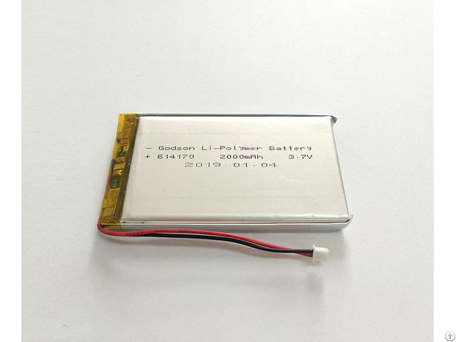 Lithium Polymer Battery 614170 2000mah 3 7v