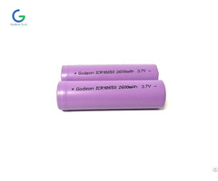 Lithium Battery Icr18650 2600mah 3 7v