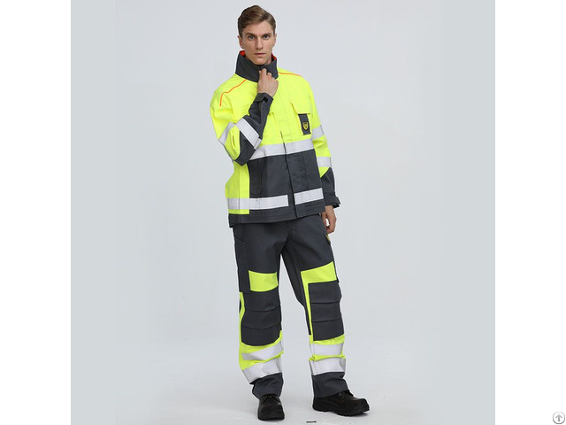 Customizable Long Sleeve Cotton C N Protective Work Flame Resistant Suit