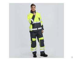 Customizable Long Sleeve Cotton C N Protective Work Flame Resistant Suit