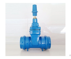Socket End Resilient Seated Gate Valve For Pvc Pipe