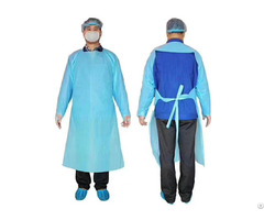 Fda Cpe Disposable Isolation Civil Use Gown