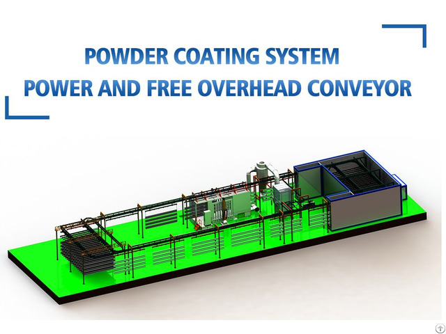 Aluminum Profile Power And Free Conveyor System Line