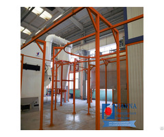 Electrostatic Conveyor Transport System High Quality Powder Coating Equipment For Metal Cabinets