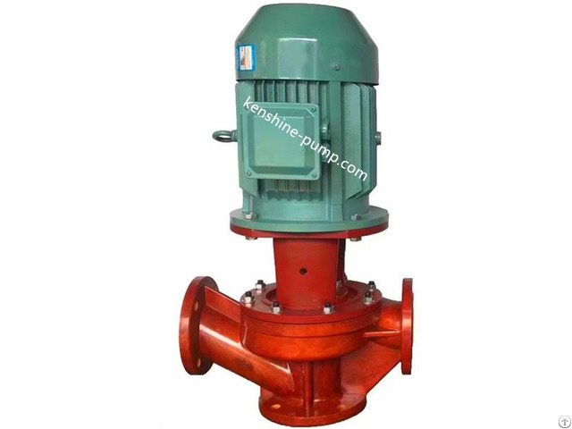 Sl Vertical Pipeline Fiberglass Plastic Centrifugal Pump