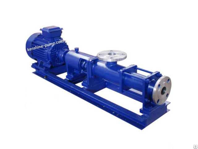 Single Screw Rotor Slurry Sewage Pump