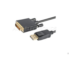 Displayport Dvi 24 1 Male Adaptor Cable Support 1920x1080 60hz