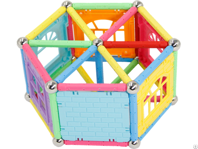 Magnetic Building Balls And Rods Set