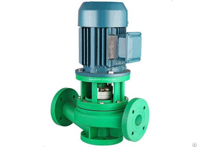 Fpg Polypropylene Plastic Pipeline Centrifugal Vertical Pump