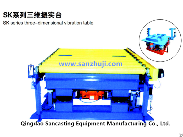 Sk Series Three Dimensional Vibration Table