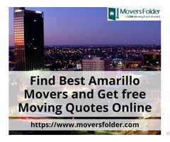 Find Best Amarillo Movers And Get Free Moving Quotes Online